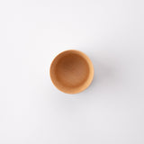 Kisen Bamboo Short Silver Takaoka Copperware Guinomi Sake Cup - MUSUBI KILN - Handmade Japanese Tableware and Japanese Dinnerware