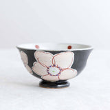 Kokuzou Kiln Flower Kutani Rice Bowl - MUSUBI KILN - Handmade Japanese Tableware and Japanese Dinnerware