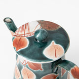 Kokuzou Kiln Glaze Camellia Coffee Pot & Dripper - MUSUBI KILN - Handmade Japanese Tableware and Japanese Dinnerware