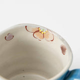 Kokuzou Kiln Sakura Kutani Mug - MUSUBI KILN - Handmade Japanese Tableware and Japanese Dinnerware