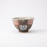 Kousai Kiln Checkered Pattern Hasami Donburi Bowl M - MUSUBI KILN - Quality Japanese Tableware and Gift