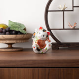 Kutani Lucky Cat - Maneki Neko Y - MUSUBI KILN - Handmade Japanese Tableware and Japanese Dinnerware