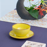 MERU Flamenco Modern Mino Ware Plate 6.7in - MUSUBI KILN - Handmade Japanese Tableware and Japanese Dinnerware