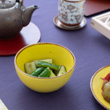 MERU Jade Flamenco Modern Mino Ware Bowl 4.8in - MUSUBI KILN - Handmade Japanese Tableware and Japanese Dinnerware