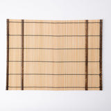 Miyabitake Reversible Japanese Bamboo Tablemat - MUSUBI KILN - Handmade Japanese Tableware and Japanese Dinnerware