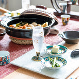 Mizore Kutani Craft Guinomi Sake Glass - MUSUBI KILN - Handmade Japanese Tableware and Japanese Dinnerware