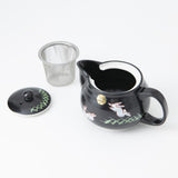 Moon Rabbit Kutani Japanese Teapot - MUSUBI KILN - Handmade Japanese Tableware and Japanese Dinnerware