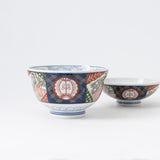 Nishiki Sakura Mino Ware Donburi Rice Bowl with Lid L - MUSUBI KILN - Handmade Japanese Tableware and Japanese Dinnerware