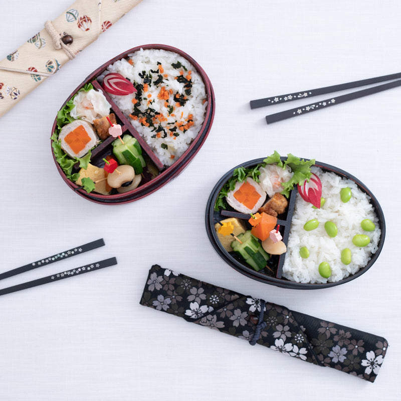Bento Box Japanese Lunch Box Reusable Chopsticks Rice Sushi