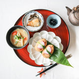 Origami Crane Kutani Chopstick Rest Set - MUSUBI KILN - Handmade Japanese Tableware and Japanese Dinnerware