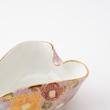 Pink Hanazume Kutani Houhin Japanese Teapot Set with 2 Teacups - MUSUBI KILN - Quality Japanese Tableware and Gift