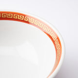 Red Brush Gold Mino Ware Ramen Bowl M - MUSUBI KILN - Handmade Japanese Tableware and Japanese Dinnerware