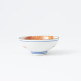 Red Phoenix Kutani Sakazuki Flat Sake Cup - MUSUBI KILN - Handmade Japanese Tableware and Japanese Dinnerware