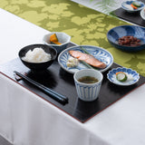 Reversible Brush Pattern Yamanaka Lacquerware Placemat - MUSUBI KILN - Handmade Japanese Tableware and Japanese Dinnerware
