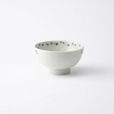 Ri Sanpei Flower Arabesque Arita Japanese Rice Bowl S - MUSUBI KILN - Handmade Japanese Tableware and Japanese Dinnerware