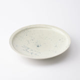 Ri Sanpei Moon Rabbit Arita Round Plate - MUSUBI KILN - Handmade Japanese Tableware and Japanese Dinnerware