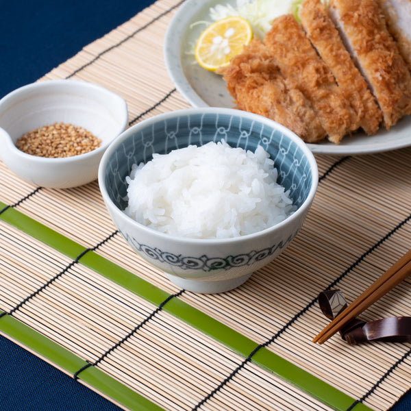 Ri Sanpei Rabbit Arita Japanese Rice Bowl S - MUSUBI KILN - Handmade Japanese Tableware and Japanese Dinnerware