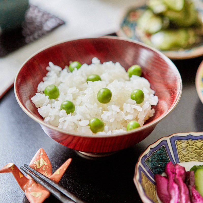 RIN Yamanaka Lacquer Rice Bowl - MUSUBI KILN - Handmade Japanese Tableware and Japanese Dinnerware