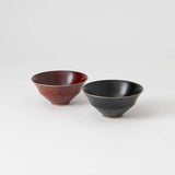 RIN Yamanaka Lacquer Rice Bowl - MUSUBI KILN - Handmade Japanese Tableware and Japanese Dinnerware