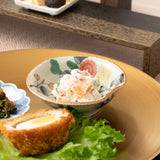Rinkuro Kiln Old Imari Story Chrysanthemum Imari Kobachi Bowl - MUSUBI KILN - Handmade Japanese Tableware and Japanese Dinnerware