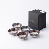 Rinkuro Kiln Old Imari Story Kozuke Imari Kobachi Bowl Set - MUSUBI KILN - Quality Japanese Tableware and Gift