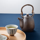 Rusty Brown Mino Ware Japanese Teapot 15.9oz(470ml) - MUSUBI KILN - Handmade Japanese Tableware and Japanese Dinnerware