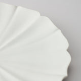 RYOUKA Lotus Petal Usuki Plate L - MUSUBI KILN - Handmade Japanese Tableware and Japanese Dinnerware