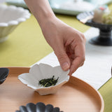RYOUKA Usuki Sakura Sauce Plate - MUSUBI KILN - Handmade Japanese Tableware and Japanese Dinnerware