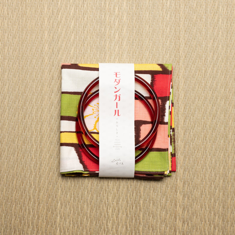 Sakura Furoshiki Wrapping Cloth Strawberry Bag 27in　 - MUSUBI KILN - Handmade Japanese Tableware and Japanese Dinnerware