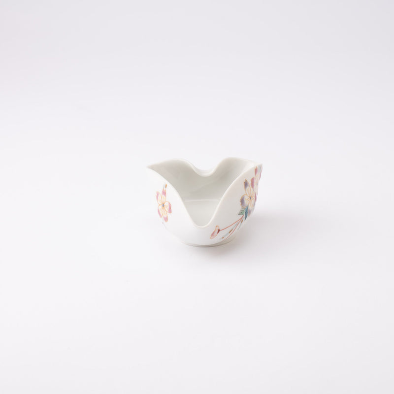 Sakura Kutani Houhin Japanese Teapot Set with 2 Teacups - MUSUBI KILN - Quality Japanese Tableware and Gift