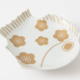 Sea Bream-shaped Hasami Sauce Plate - MUSUBI KILN - Handmade Japanese Tableware and Japanese Dinnerware