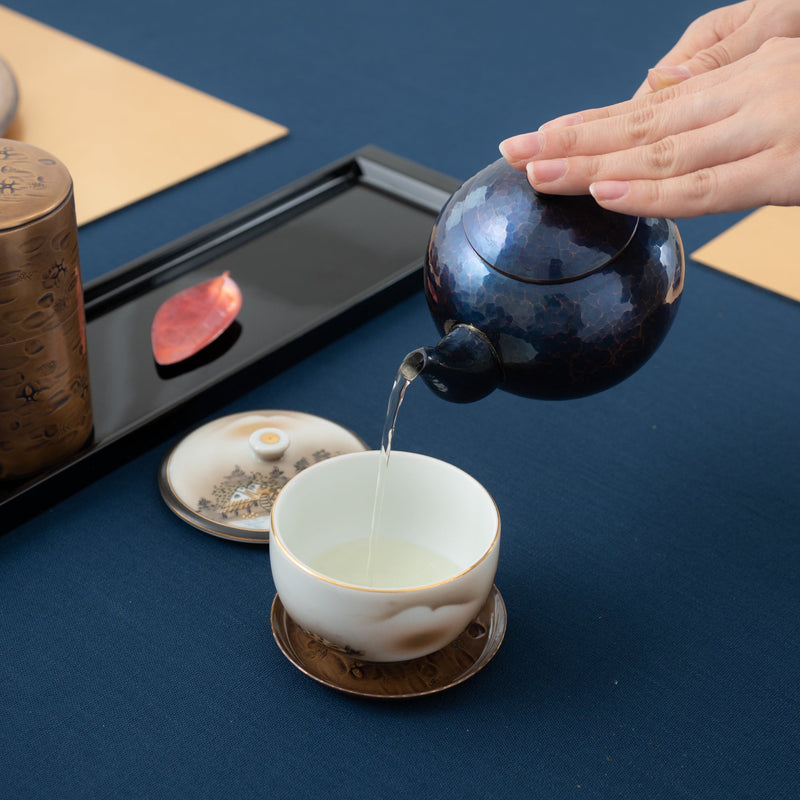 Japanese Style Tea Cups - Temple Indigo