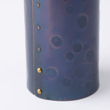 Seigado Purple Gradation Copper Single-Flower Vase - MUSUBI KILN - Handmade Japanese Tableware and Japanese Dinnerware