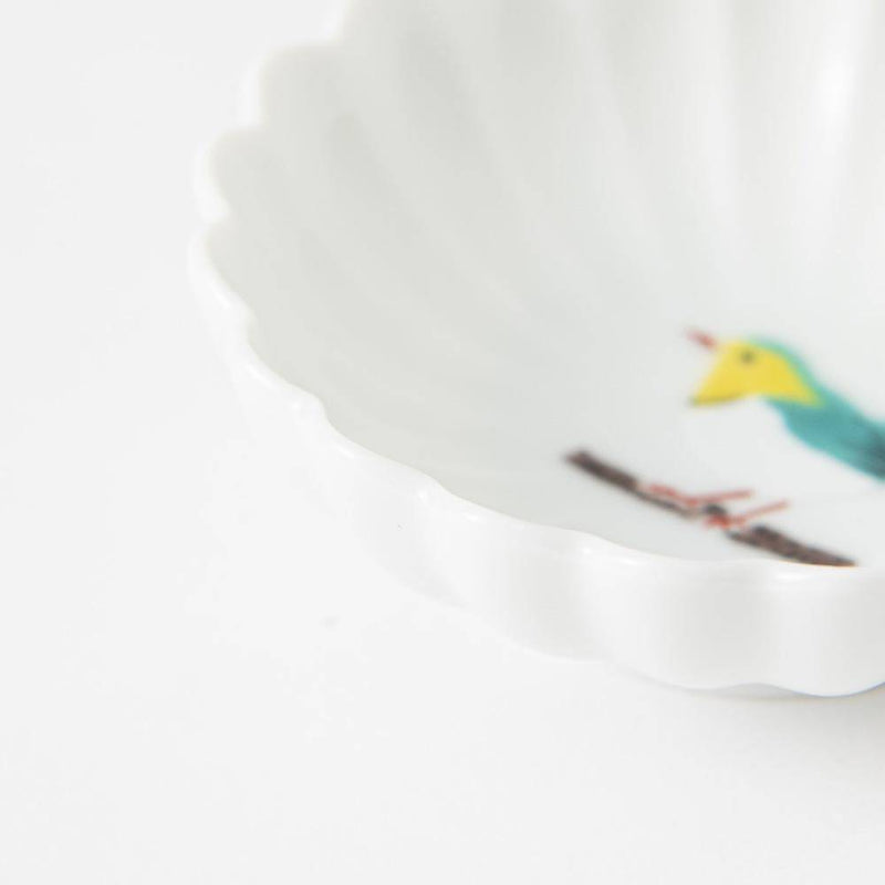 Seikou Kiln Bird Kutani Bowl - 10 designs - MUSUBI KILN - Handmade Japanese Tableware and Japanese Dinnerware