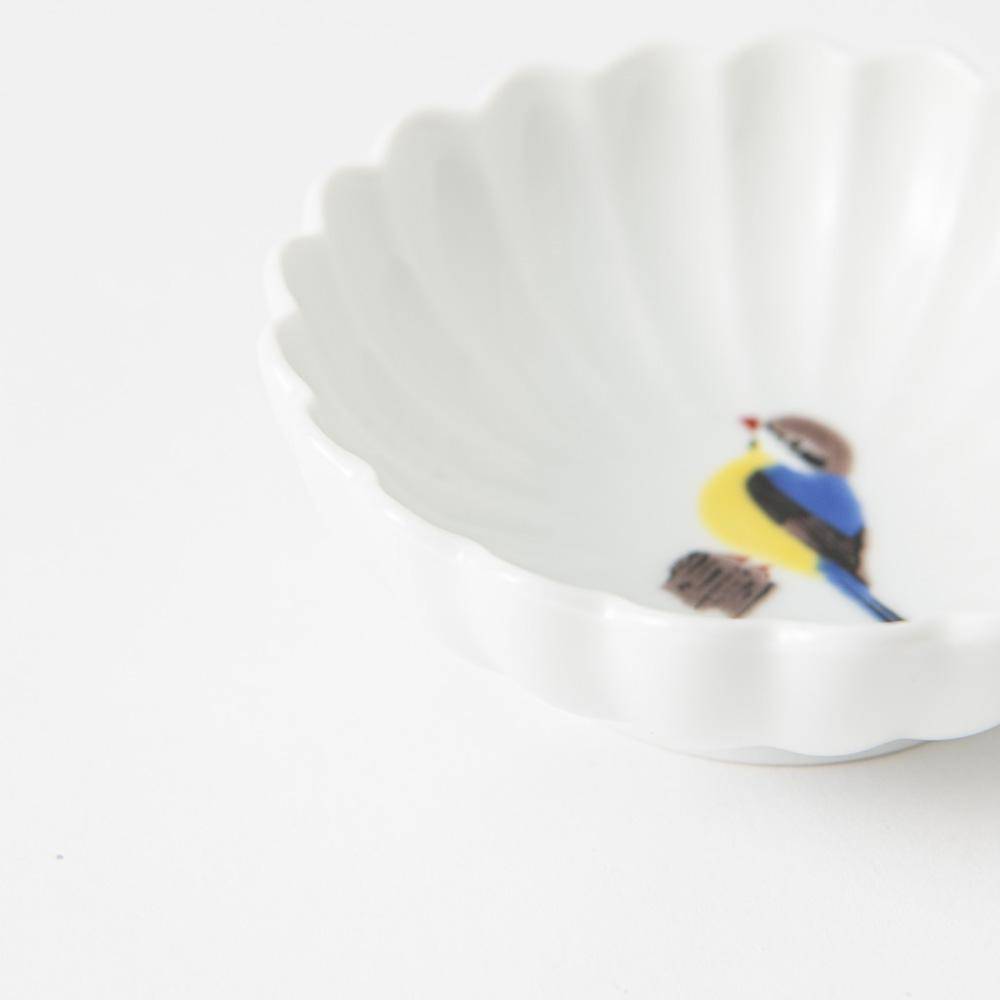 Seikou Kiln Bird Kutani Kobachi Bowl - 10 designs - MUSUBI KILN - Quality Japanese Tableware and Gift