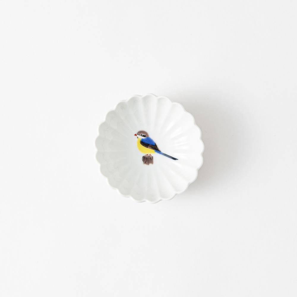 Seikou Kiln Bird Kutani Kobachi Bowl - 10 designs - MUSUBI KILN - Quality Japanese Tableware and Gift