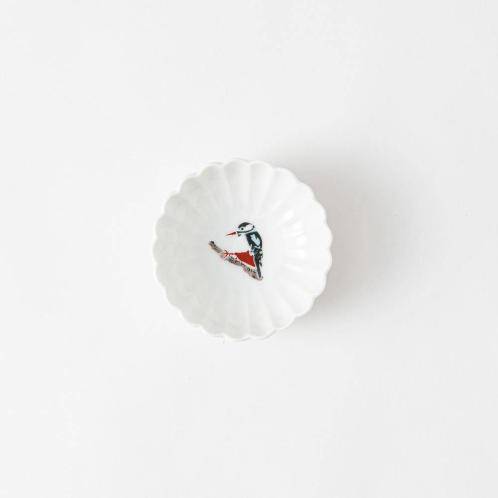 Seikou Kiln Bird Kutani Kobachi Bowl - 10 designs - MUSUBI KILN - Quality Japanese Tableware and Gift