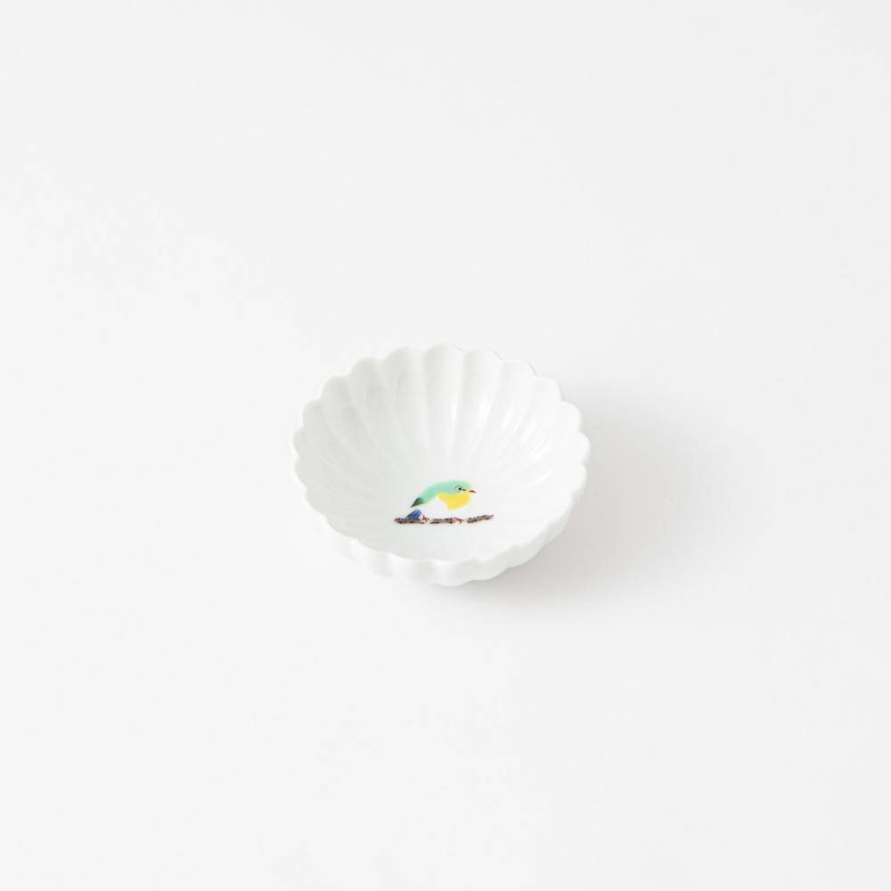 Seikou Kiln Bird Kutani Kobachi Bowl - 10 designs - MUSUBI KILN - Quality Japanese Tableware and Gift