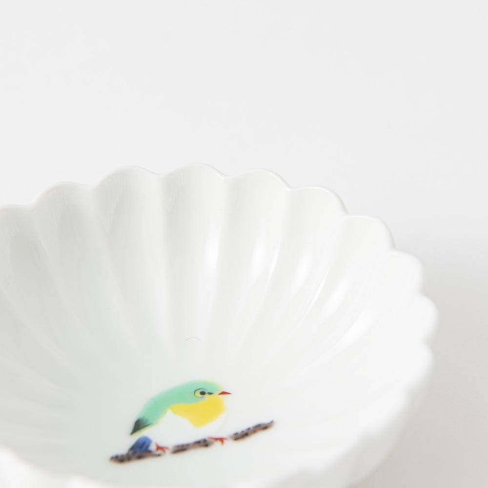 Seikou Kiln Bird Kutani Kobachi Bowl - 10 designs - MUSUBI KILN - Quality Japanese Tableware and Gift