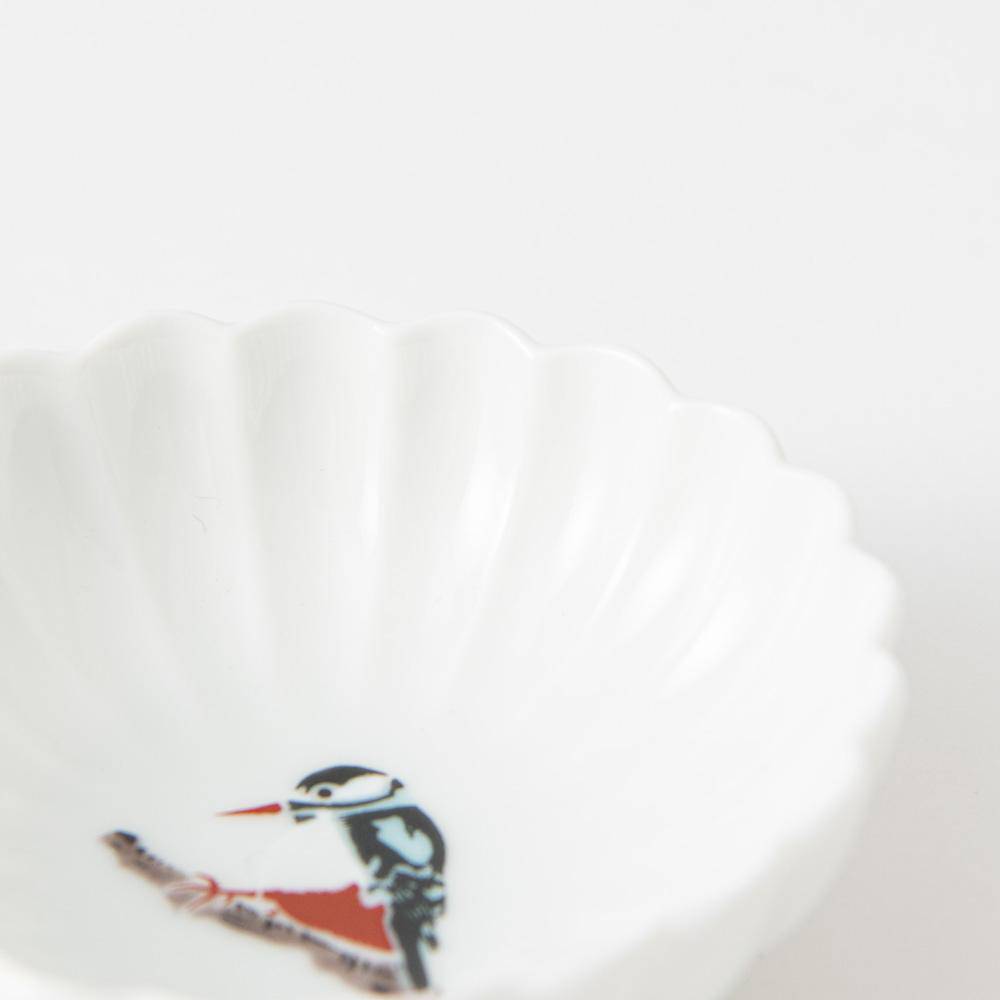 Seikou Kiln Bird Kutani Kobachi Bowl - 10 designs - MUSUBI KILN - Quality Japanese Tableware and Gift