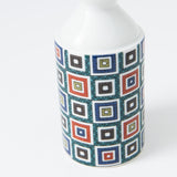 Seikou Kiln Color Tiles Kutani Sake Set - MUSUBI KILN - Handmade Japanese Tableware and Japanese Dinnerware