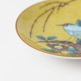 Seikou Kiln Eagle and Willow Kutani Sauce Plate - MUSUBI KILN - Handmade Japanese Tableware and Japanese Dinnerware
