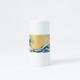 Seikou Kiln Hokusai Wave Kutani Sake Set - MUSUBI KILN - Handmade Japanese Tableware and Japanese Dinnerware