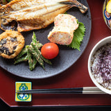 Seikou Kiln Kutani Color Chopstick Rest - MUSUBI KILN - Handmade Japanese Tableware and Japanese Dinnerware