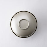 Silver Yamanaka Lacquer Soup Bowl with lid - MUSUBI KILN - Handmade Japanese Tableware and Japanese Dinnerware
