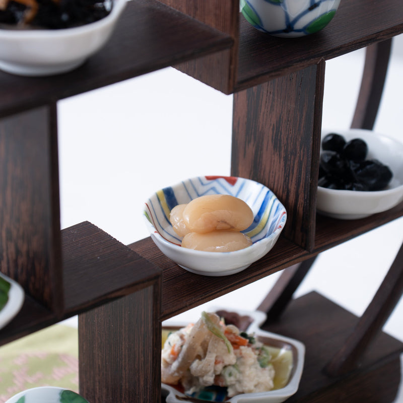 Soukyu Kiln Kozuke Kutani Sauce Plate - MUSUBI KILN - Quality Japanese Tableware and Gift