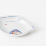Soukyu Kiln Rabbit Kutani Sauce Plate - MUSUBI KILN - Handmade Japanese Tableware and Japanese Dinnerware