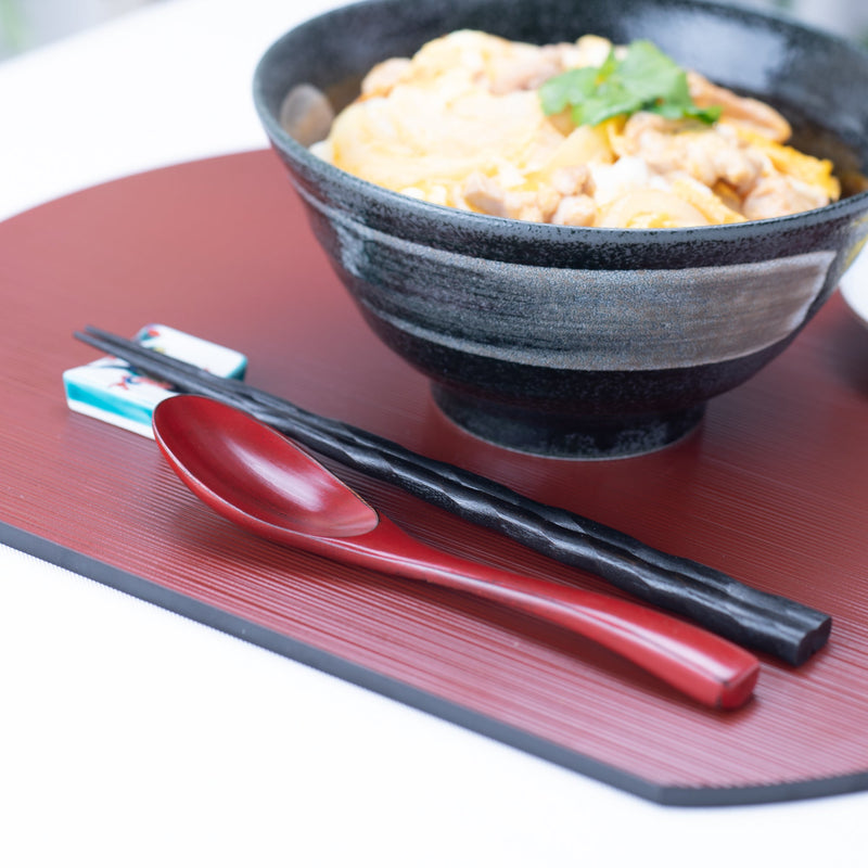 Suri Urushi Yamanaka Lacquer Ramen Spoon - MUSUBI KILN - Handmade Japanese Tableware and Japanese Dinnerware