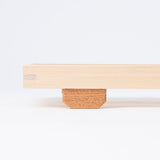 Toyoda Woodcraft Hemp Leaf Kanuma Kumiko Long Tray - MUSUBI KILN - Handmade Japanese Tableware and Japanese Dinnerware