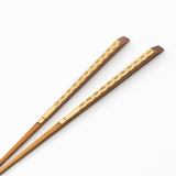 Yamachiku Crystal Lacquered White Bamboo Reusable Chopsticks 23cm/9.1in - MUSUBI KILN - Handmade Japanese Tableware and Japanese Dinnerware